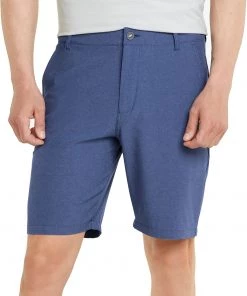Puma Men's 101 North Golf Shorts Dusty Aqua Heather