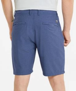 Puma Men's 101 North Golf Shorts Dusty Aqua Heather -PUMA Sales 2022 unnamed file 607