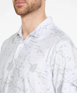 PUMA Men's CLOUDSPUN Frequency Golf Polo Purple Charcoal/black -PUMA Sales 2022 unnamed file 623