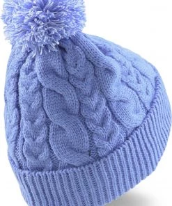 PUMA Women's Golf Cable Pom Beanie Navy/white -PUMA Sales 2022 unnamed file 627