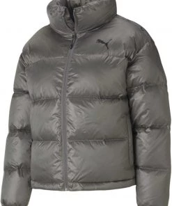 Puma Women's Shine Down Jacket Gray -PUMA Sales 2022 unnamed file 64