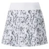 PUMA Women's PWRSHAPE Jungle Golf Skirt Bright White/puma Black