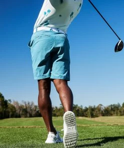 PUMA Men's Palmetto Seersucker Golf Polo Ocean Depths -PUMA Sales 2022 unnamed file 678