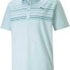 PUMA Men's MATTR Hazard Golf Polo Placid Blue Heather -PUMA Sales 2022 unnamed file 682