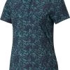 Puma Women's Cloudspun Camo Golf Polo Deep Teal -PUMA Sales 2022 unnamed file 683