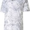 PUMA Men's CLOUDSPUN Aerate Golf Polo Quiet Shade/high Rise -PUMA Sales 2022 unnamed file 702