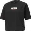 PUMA Women's Rebel Fashion Short Sleeve T-Shirt Puma Black -PUMA Sales 2022 unnamed file 713