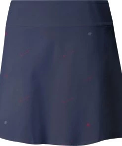 PUMA Women's PWRSHAPE Love Golf Skirt Navy Blazer/ski Patrol