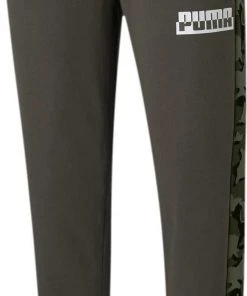 PUMA Men's Core Camo Sweatpants Black