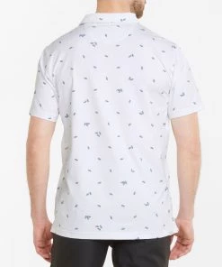 PUMA Men's MATTR Foliage Golf Polo Purple Chrcl/dusty Aqua -PUMA Sales 2022 unnamed file 725