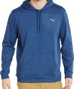 PUMA Men's CLOUDSPUN Progress Hoodie High Rise Heather