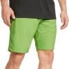 PUMA Men's 101 Stripe Golf Shorts Blue Coral Heather