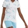 PUMA Girls' MATTR Lowlands Golf Polo Bright White/navy Blazer -PUMA Sales 2022 unnamed file 750