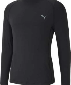 PUMA Men's Baselayer Long Sleeve Shirt Puma Black