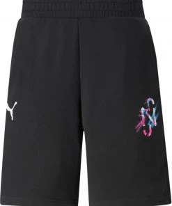 PUMA Men's Neymar Jr Creativity Logo Shorts Puma Black