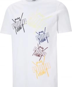 PUMA Men's BP Tee 4 T-Shirt White