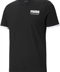 PUMA Men's Summer Court Elevated T-Shirt Puma Black