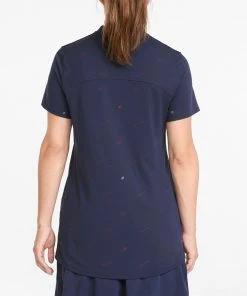 PUMA Women's CLOUDSPUN Love Golf Polo Navy Blazer/ski Patrol -PUMA Sales 2022 unnamed file 789