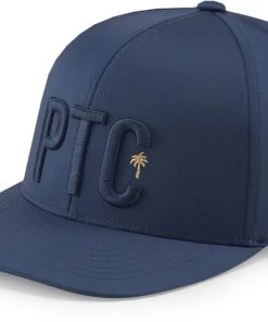 PUMA X PTC Men's Golf Hat Navy Blazer -PUMA Sales 2022 unnamed file 809