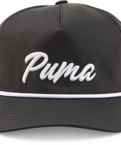 PUMA Retro Rope Snapback Golf Hat For Men Black/white -PUMA Sales 2022 unnamed file 815
