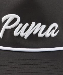PUMA Retro Rope Snapback Golf Hat For Men Black/white -PUMA Sales 2022 unnamed file 816