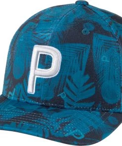 PUMA Men's Beach P 110 Golf Hat Ocean