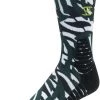 Puma Breanna Stewart Patterned Basketball Crew Socks For Women Black/white/yellow