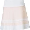 PUMA Women's PWRSHAPE Stripe 16''-18'' Golf Skirt Cloud Pink -PUMA Sales 2022 unnamed file 856
