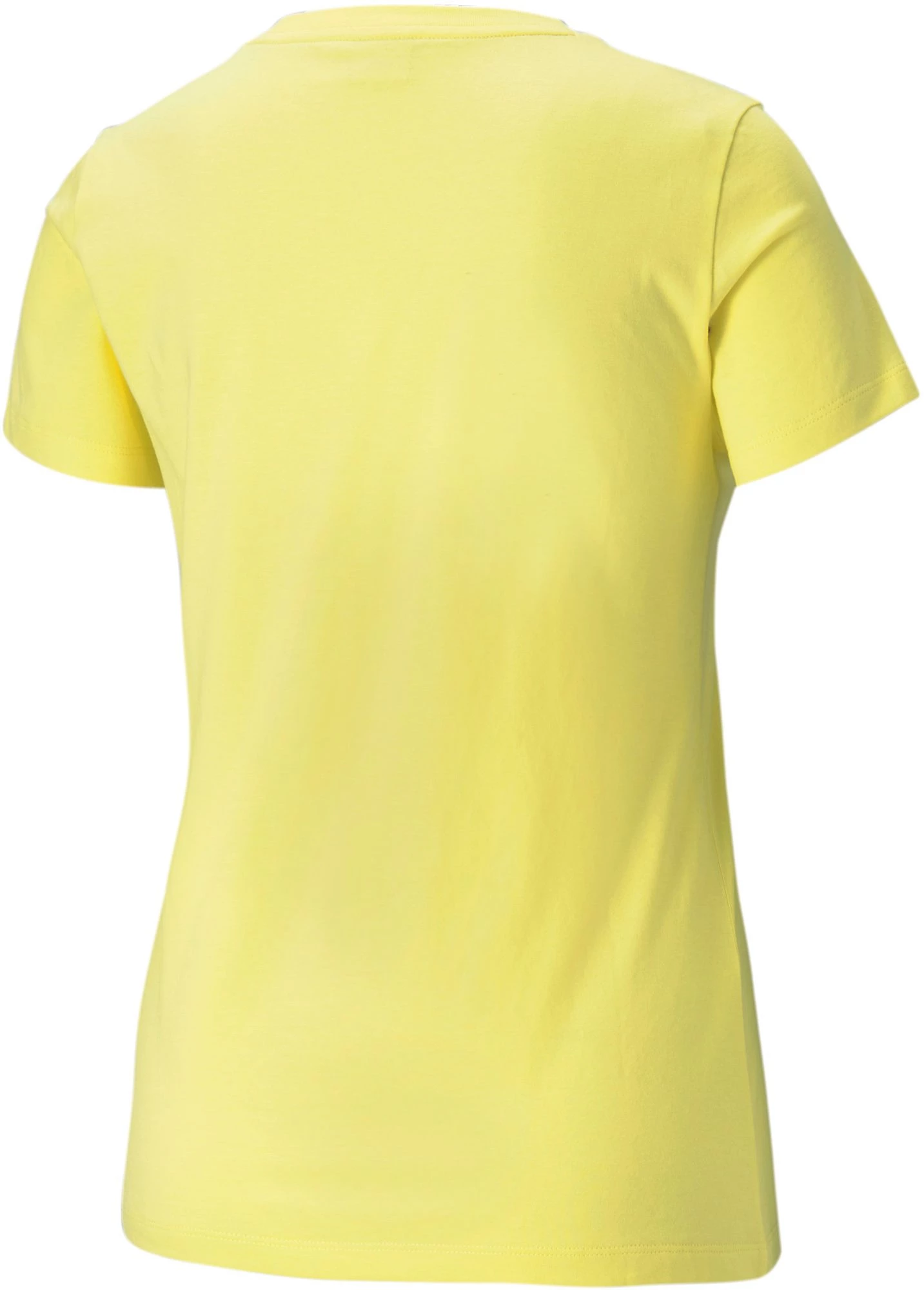 PUMA Women's Classics Logo Plus Short Sleeve T-Shirt Apricot Blush 4 PUMA Women's Classics Logo Plus Short Sleeve T-Shirt Apricot Blush - Image 2