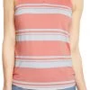 PUMA Women's CLOUDSPUN Valley Stripe Sleeveless Polo Hot Coral -PUMA Sales 2022 unnamed file 921