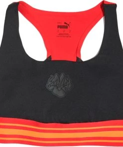 PUMA Women's High Court 623 Bra Puma Black/urban Red