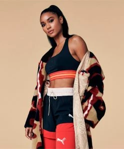 PUMA Women's High Court 623 Bra Puma Black/urban Red -PUMA Sales 2022 unnamed file 933