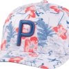 PUMA Men's Nassau P Snapback Golf Hat White/coral -PUMA Sales 2022 unnamed file 938