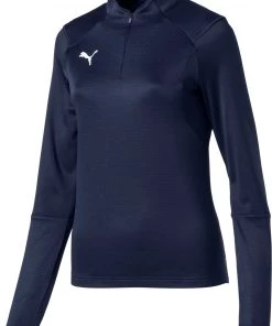 PUMA Women's LIGA Training 1/4 Zip Top Puma Black/puma White