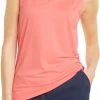 PUMA Women's CLOUDSPUN Coast Sleeveless Golf Polo Mauve Pop Heather -PUMA Sales 2022 unnamed file 948