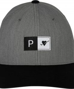 PUMA Men's Trunk Slammer Snapback Golf Hat Quiet Shade/black -PUMA Sales 2022 unnamed file 953