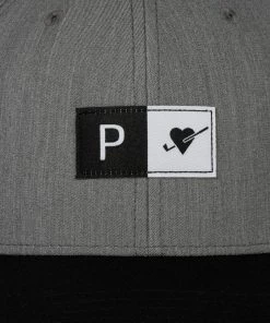 PUMA Men's Trunk Slammer Snapback Golf Hat Quiet Shade/black -PUMA Sales 2022 unnamed file 954