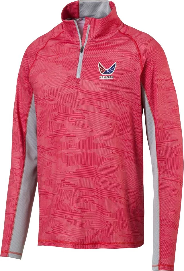 PUMA Men's Volition Signature Golf 1/4 Zip Surf The Web 3 PUMA Men's Volition Signature Golf 1/4 Zip Surf The Web
