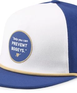 PUMA Men's Golf Prevent Bogeys Snapback Hat Blue/yellow