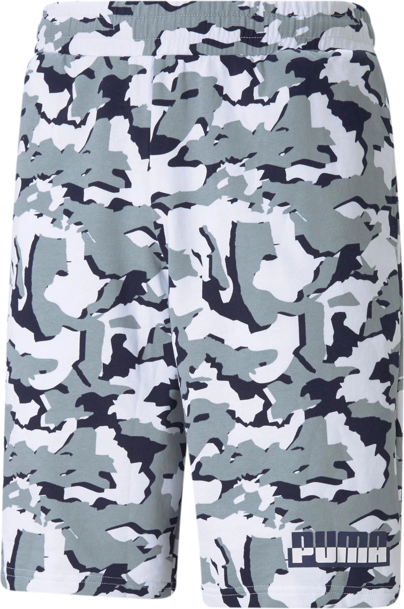 PUMA Men's Core Camo All-Over Print Shorts Puma White 3 PUMA Men's Core Camo All-Over Print Shorts Puma White